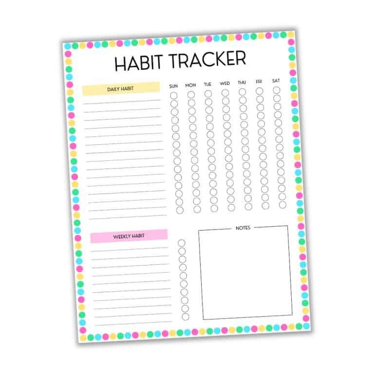 Free PLR Polka Dot Planner (Editable Canva Template) - Print Perfect ...