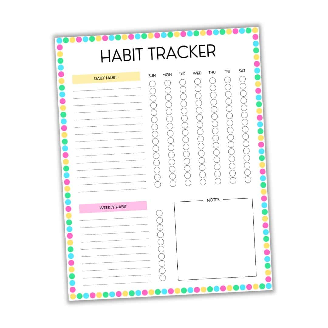 Free PLR Polka Dot Planner (Editable Canva Template) - Print Perfect ...